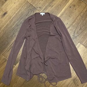 Wilfred free sweater with tie waist